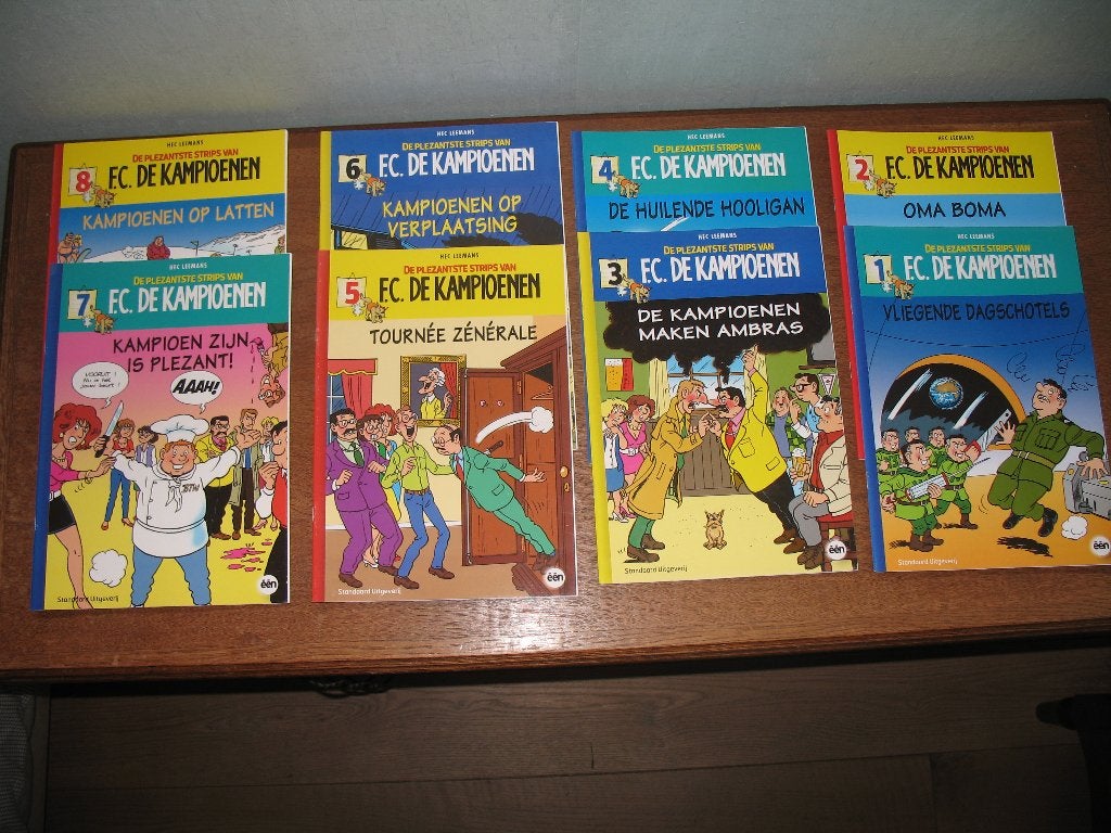 De plezantste strips van F.C. De Kampioenen, complete reeks, Livres, Série complète ou Série, Enlèvement ou Envoi, Neuf