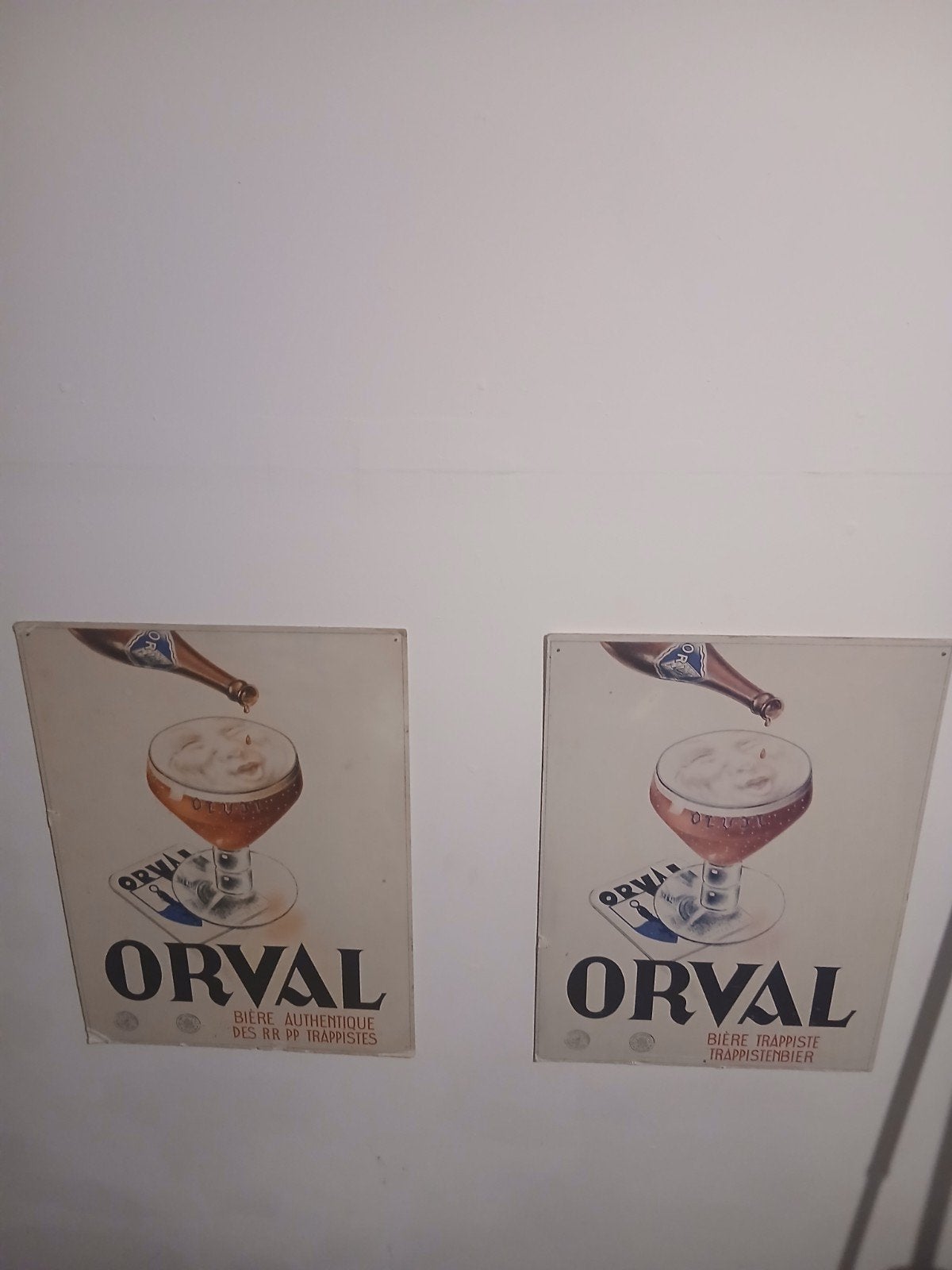 panneau publicitaire orval, Maison & Meubles, Enlèvement ou Envoi