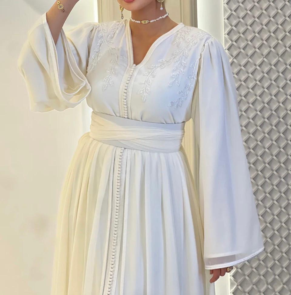 Robe fiançailles / mariage, Kleding | Dames, Trouwkleding en Trouwaccessoires, Ophalen, Zo goed als nieuw
