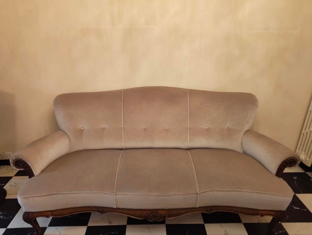 Zetel Louis XV stijl, Ophalen