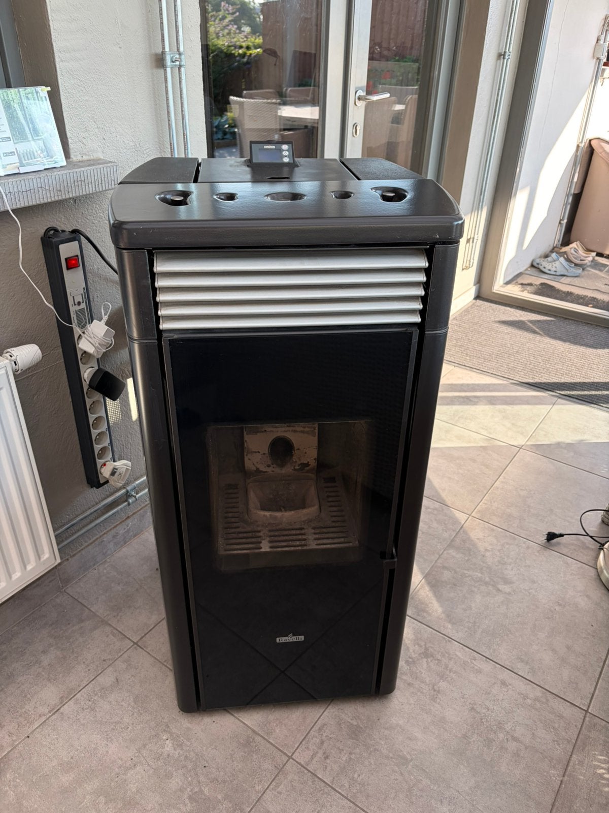 Pellet kachel /hydro pellet kachel 14kw, Ophalen, Gebruikt, Overige brandstoffen, Pelletkachel