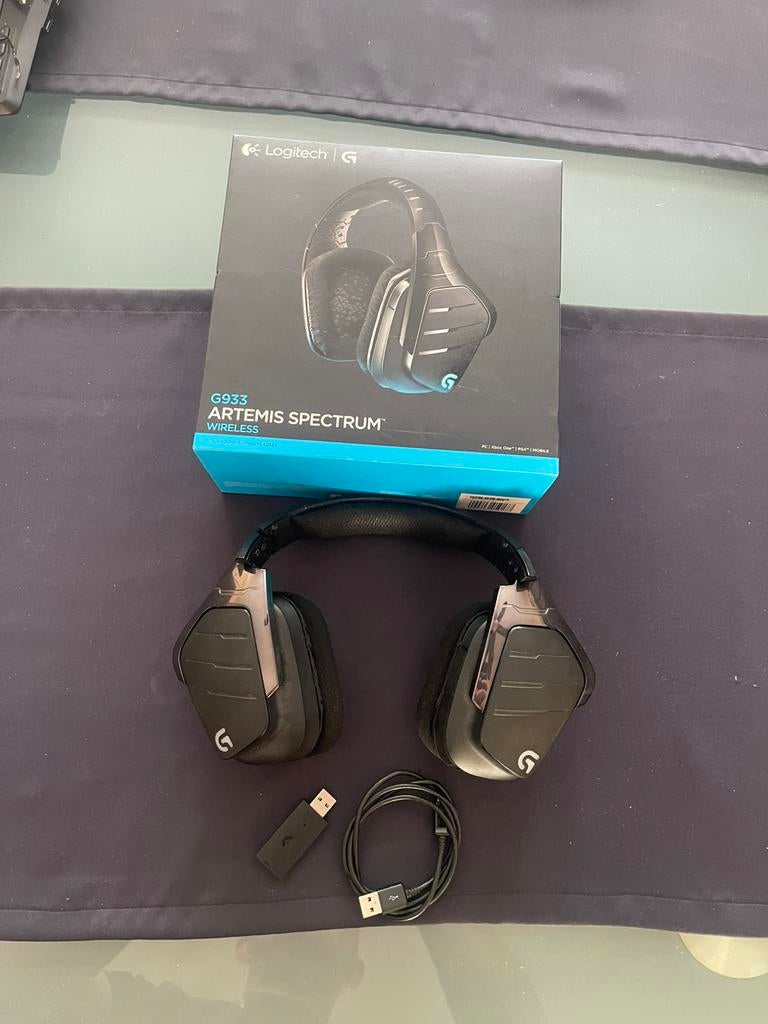 Logitech G933, Ophalen, Gebruikt, Mute-functie, Draadloos