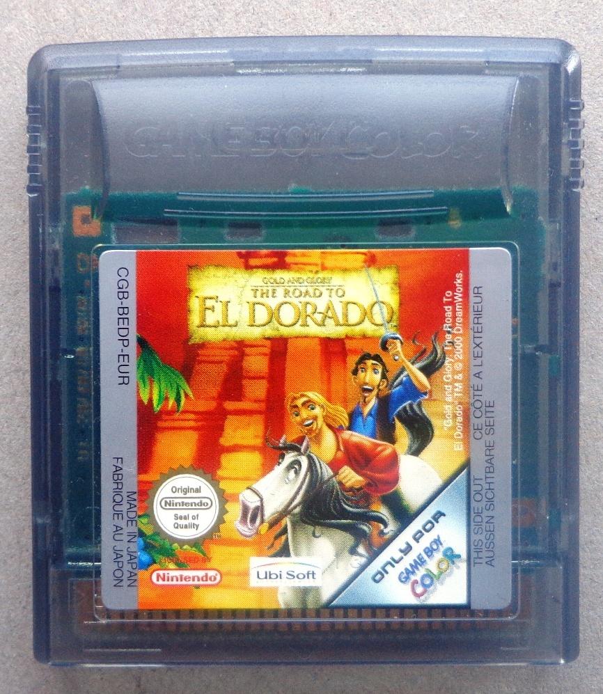 The Road to El Dorado voor de Gameboy Color en Advance, Enlèvement ou Envoi, Utilisé