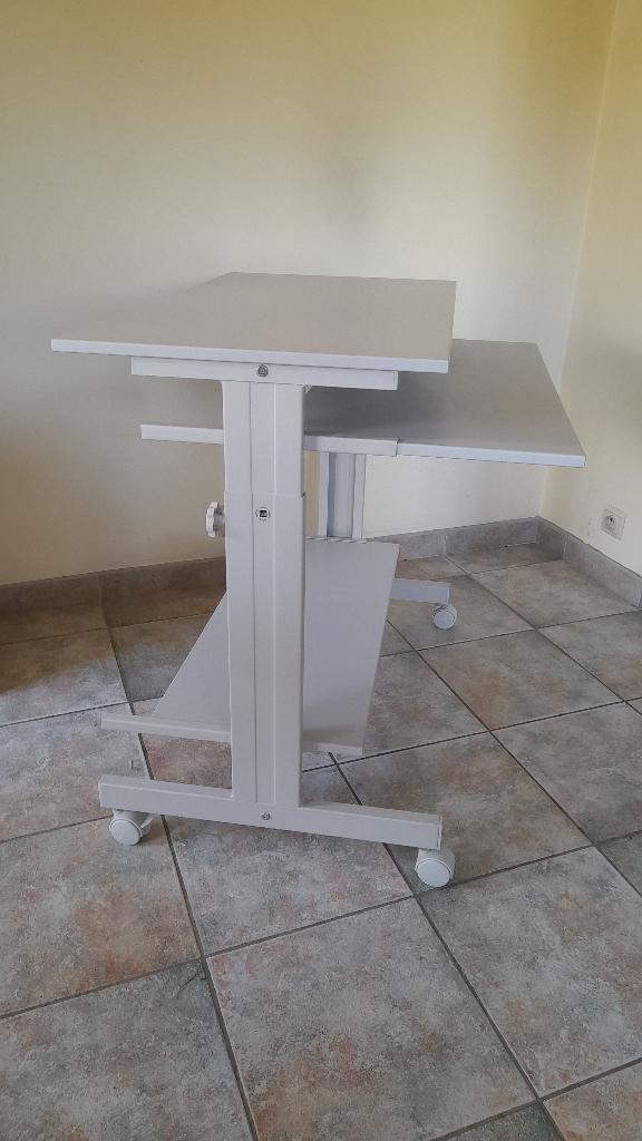 computertafel, 70 à 120 cm, Comme neuf, Enlèvement, Modern