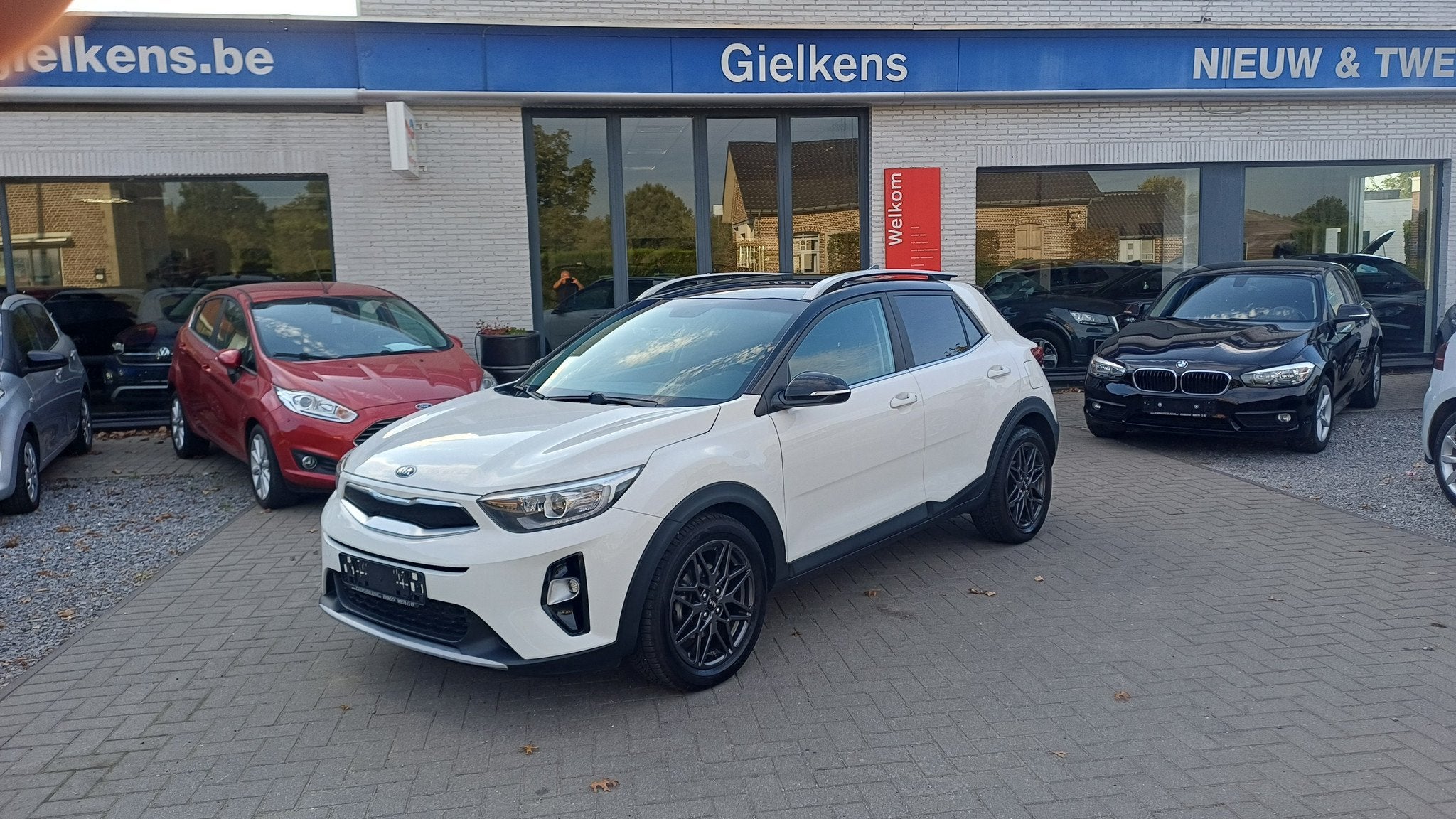 Kia Stonic 1.0 T-GDI AUTOMAAT*55000km.* Black Edition, Autos, Achat, 998 cm³, Euro 6, Entreprise