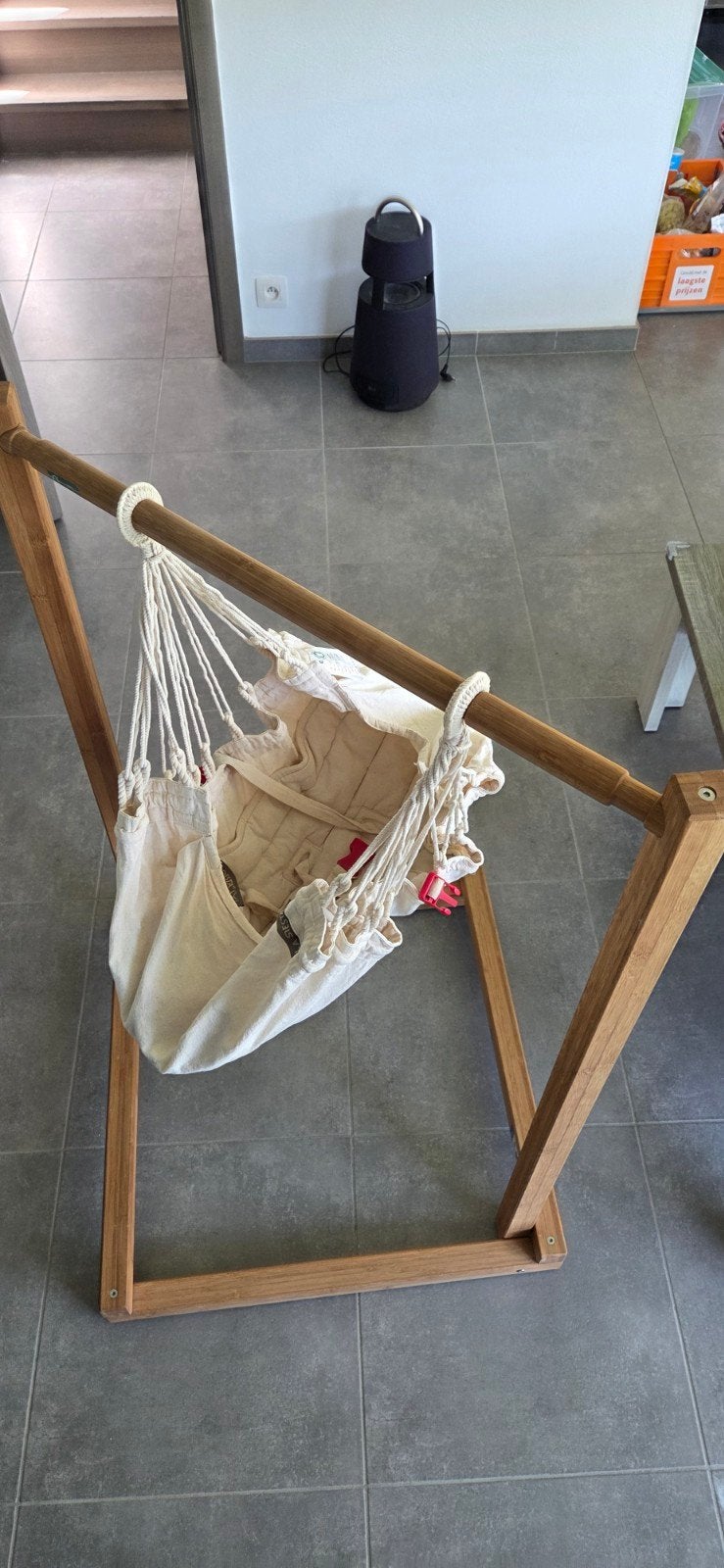 Hangmat La siesta voor babies, Ophalen, Gebruikt, Met gordel(s) of riempje(s)