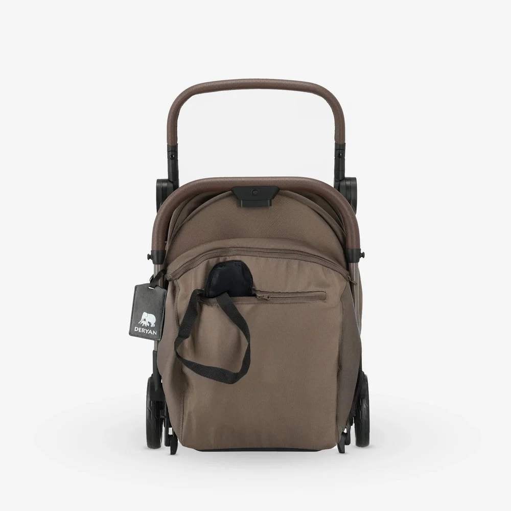 DERYAN Air-Buggy – Lichtgewicht Reisbuggy - Hazel, Enlèvement ou Envoi, Comme neuf, Autres marques, Dossier réglable