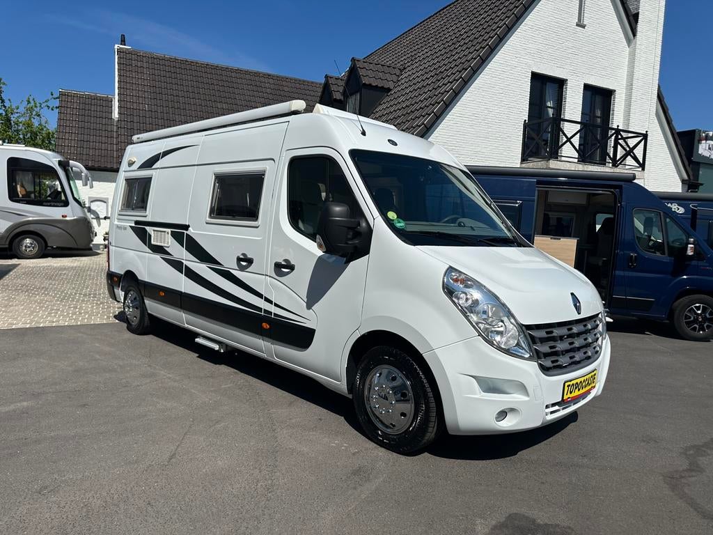 Renault Master Font Vendome Presty Van, Caravans en Kamperen, Overige merken, Buscamper of Camperbus, Ringverwarming, Tot en met 2