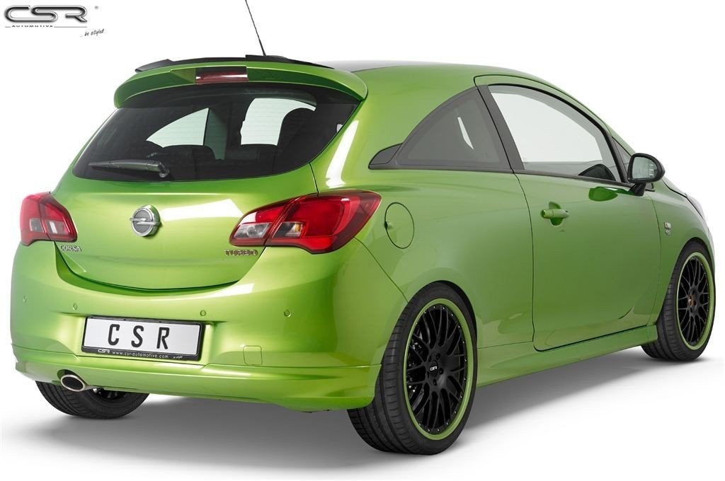 Achterspoiler / Achterlip voor Opel Corsa E OPC-Line HF663 v, Envoi