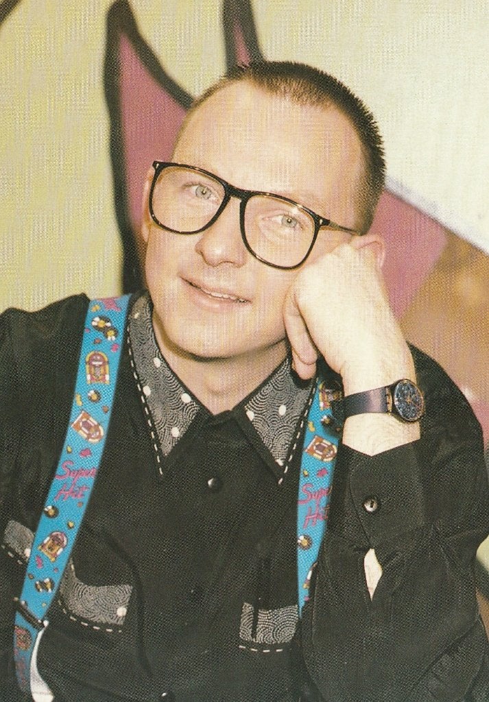 Michel Follet - foto met handtekening - 1990, Verzamelen, Ophalen of Verzenden, Zo goed als nieuw, Foto of Kaart, Gesigneerd