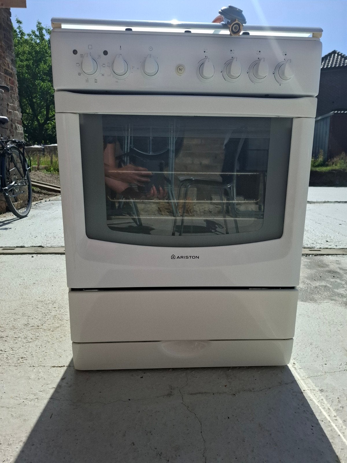 Gasvuur + oven, Elektronische apparatuur, Ophalen