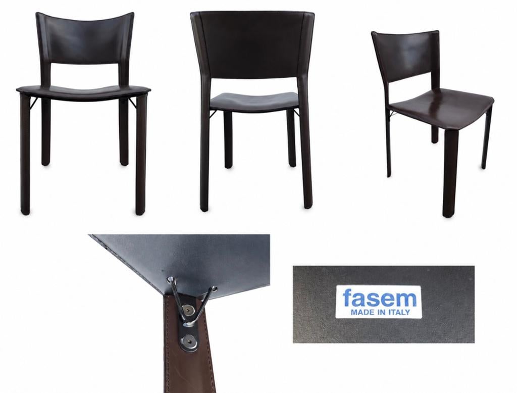 Vintage design stoelen “Fasem”, Huis en Inrichting, Ophalen, Gebruikt