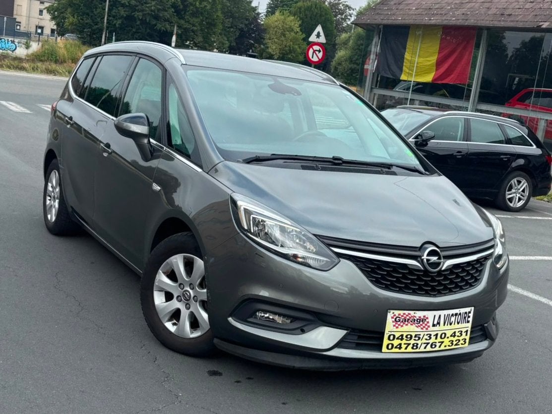 Opel Zafira 7 PLACES 2017 année 1.6 cdti 88kw 0032478767323, Autos, Argent ou Gris, Achat, Euro 6, Entreprise
