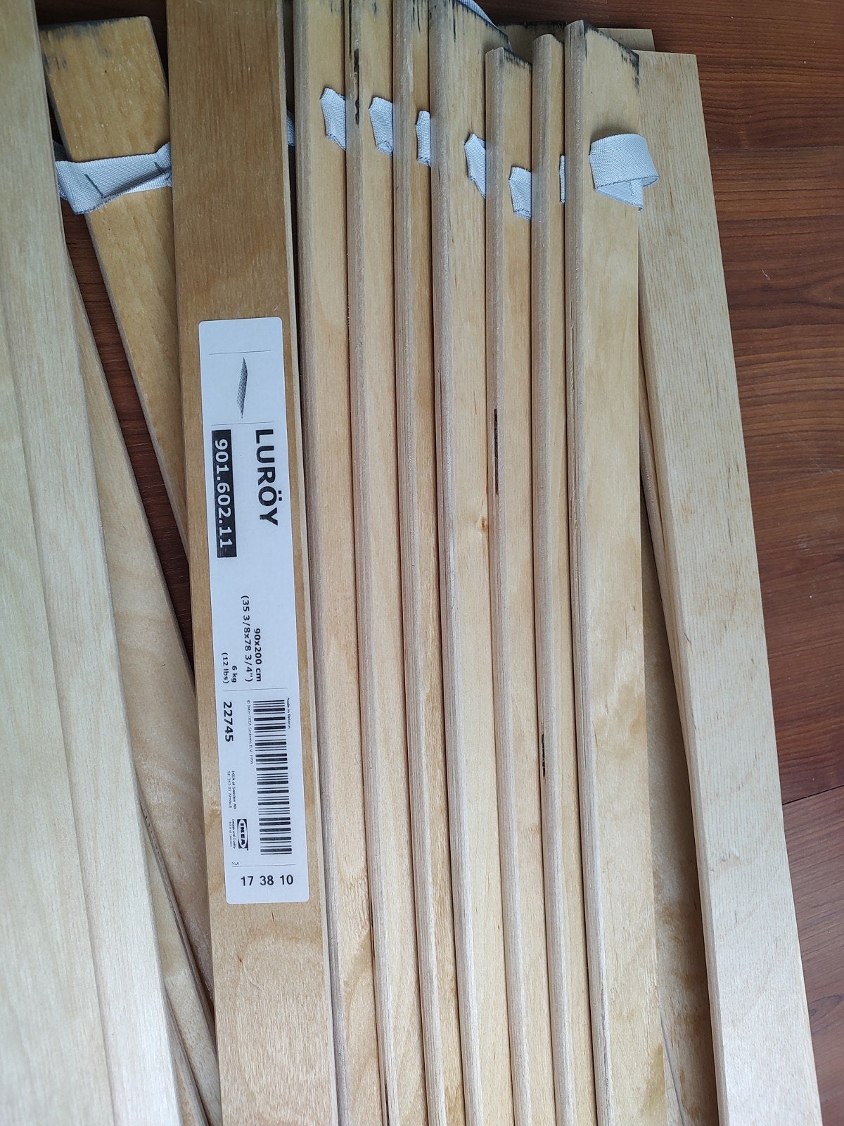 Luroy lattenbodems IKEA - 2 stuks, Ophalen