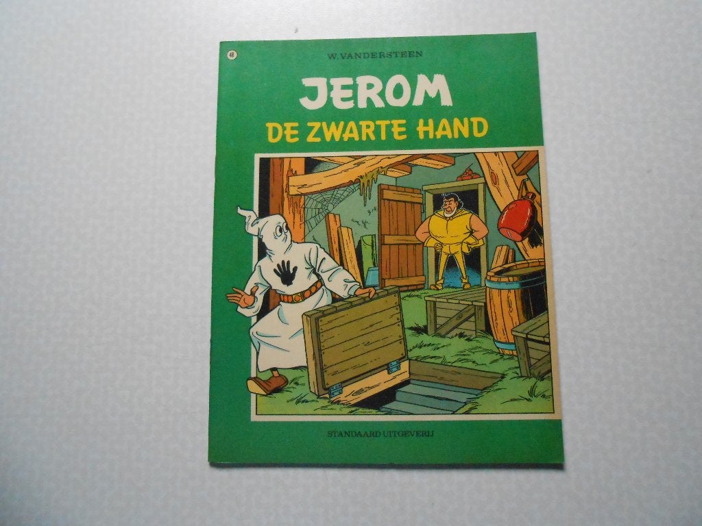 Jerom 48 De zwarte hand 1972 1ste druk., Boeken, Willy vandersteen, Eén stripboek, Nieuw, Ophalen of Verzenden