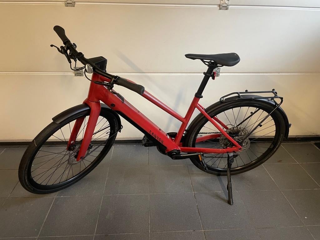 Sportieve elektrische fiets Canyon, Fietsen en Brommers, Fietsen | Racefietsen, Zo goed als nieuw, Dames, Overige merken, 10 tot 15 versnellingen