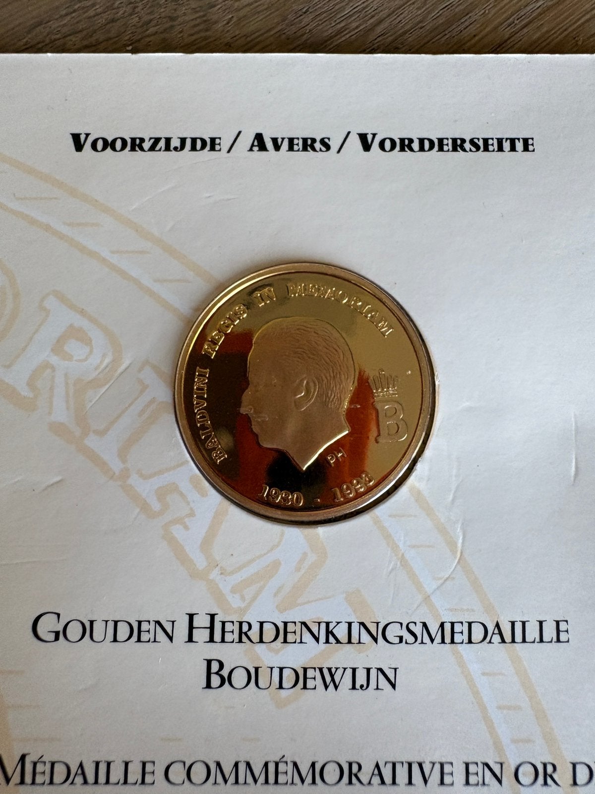 Goud 15,55 999 FDC, Postzegels en Munten, Ophalen of Verzenden, Goud