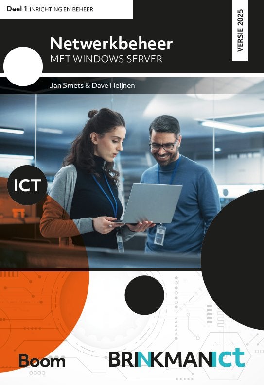 Netwerkbeheer met Windows Server 2025 Boek Deel 1, Boeken, Informatica en Computer, Ophalen of Verzenden, Zo goed als nieuw, Boom Lemma
