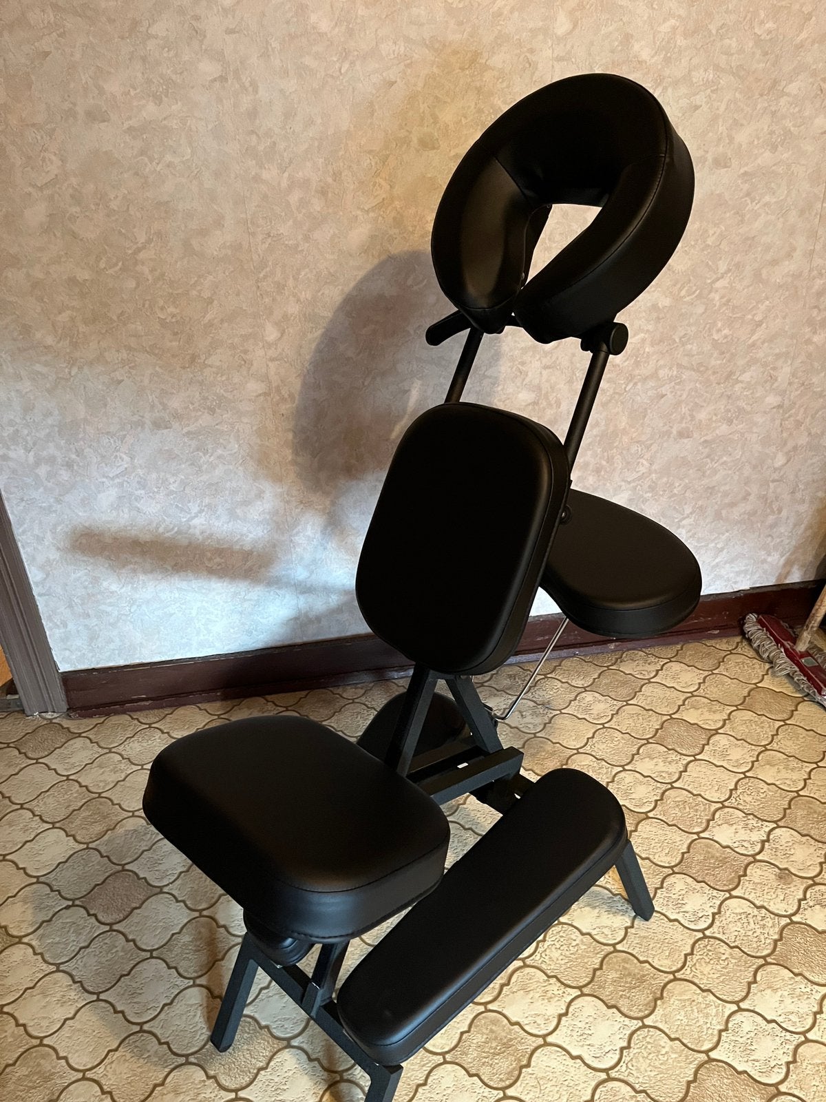 Massagestoel voor stoelmassage als nieuw, Sports & Fitness, Produits de massage, Enlèvement, Comme neuf, Table de massage