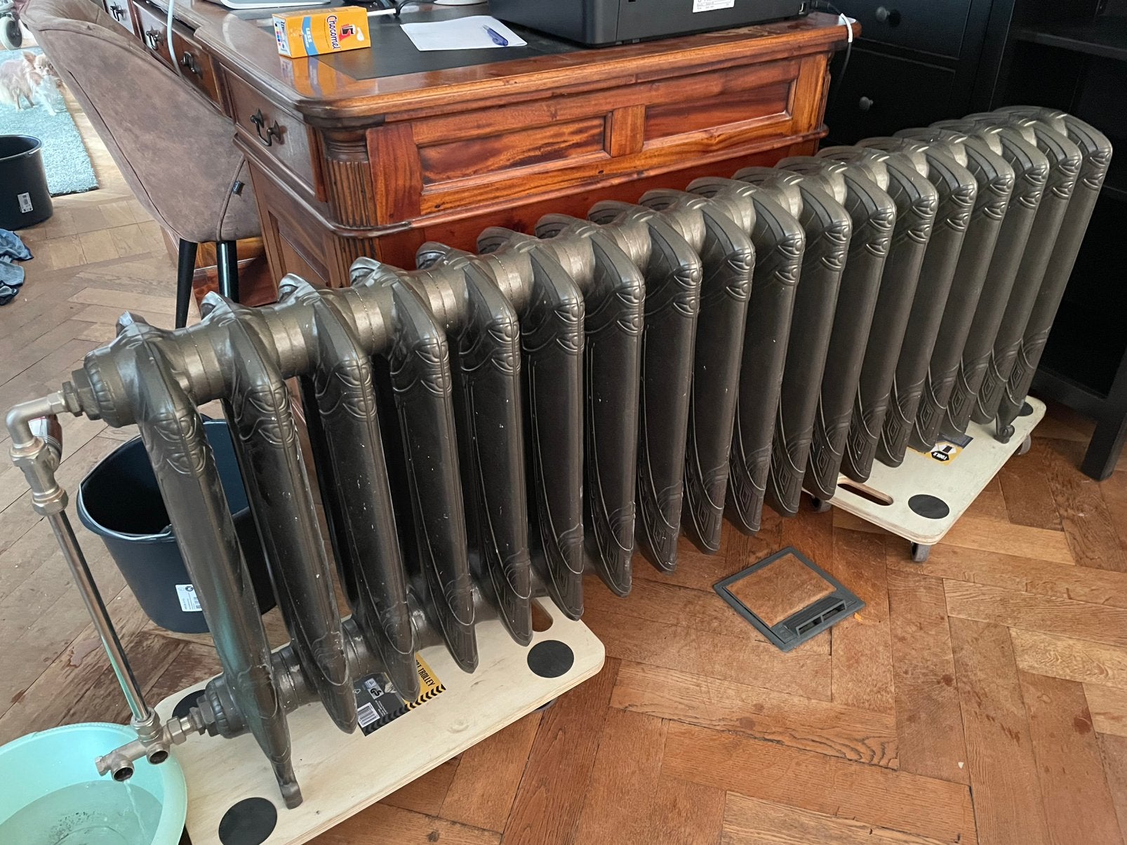 Antieke radiatoren, Doe-het-zelf en Bouw, Verwarming en Radiatoren, Ophalen, Zo goed als nieuw