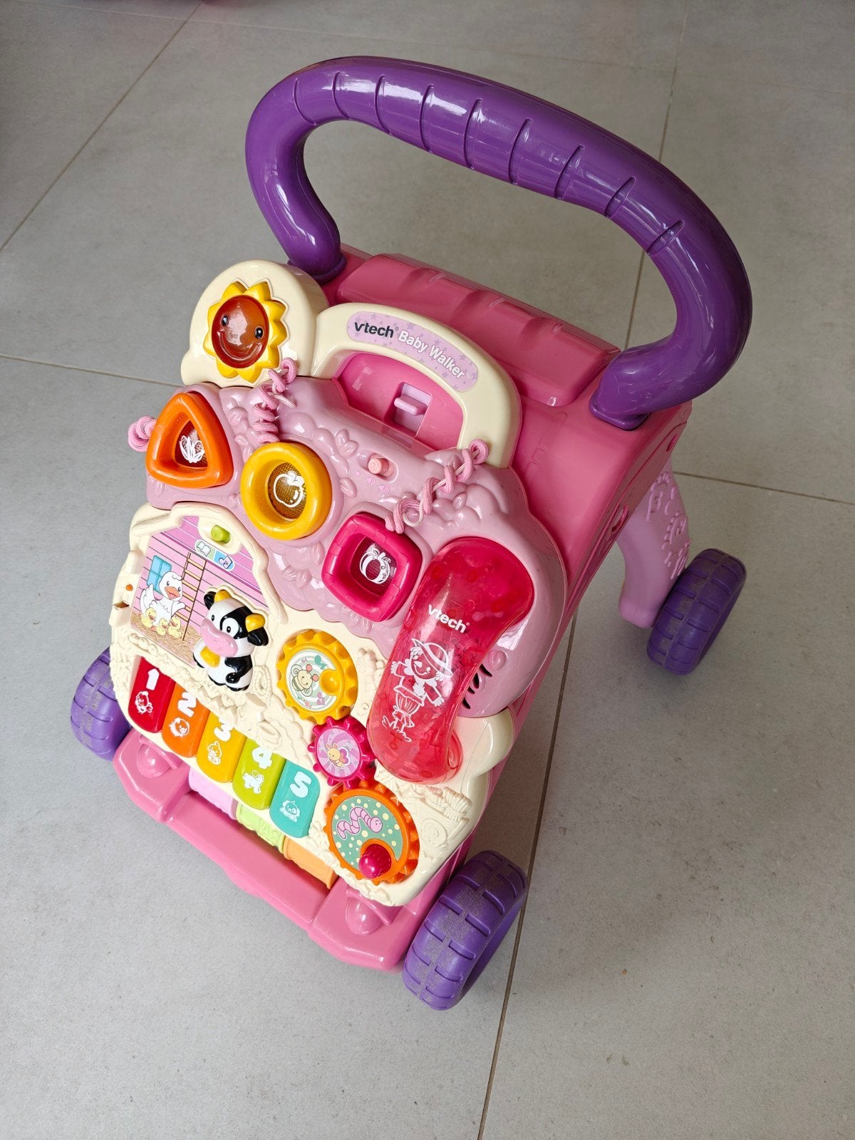 Loopwagen Vtech, Kinderen en Baby's, Ophalen, Gebruikt, 6 maanden tot 2 jaar