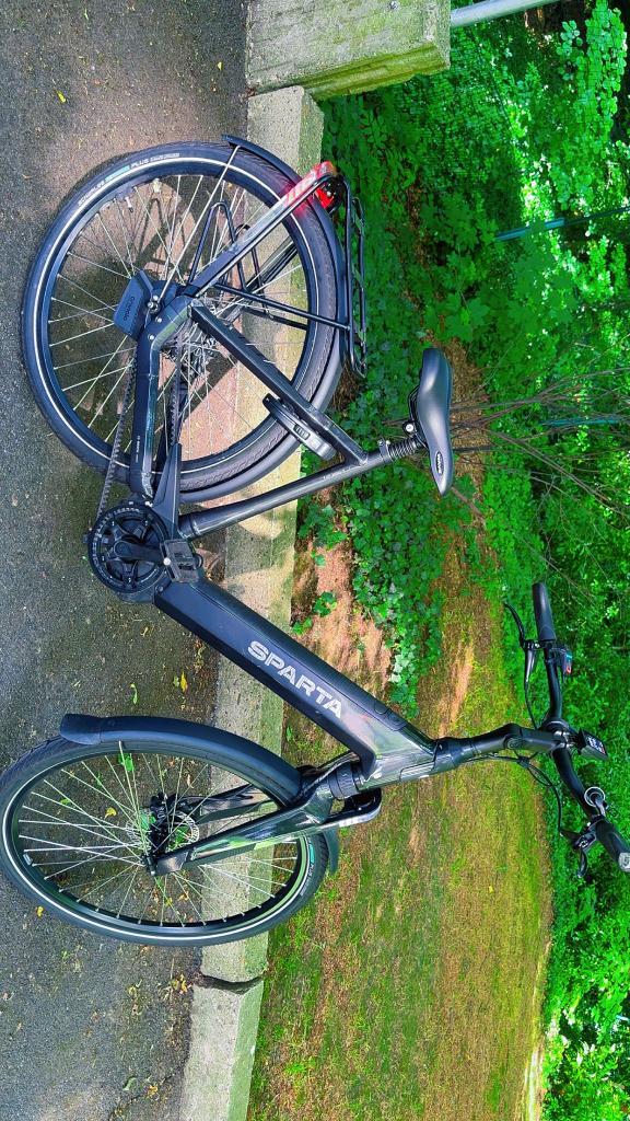 Sparta elektrische fiets, Fietsen en Brommers, Elektrische fietsen, Ophalen, Zo goed als nieuw, 50 km per accu of meer, Sparta