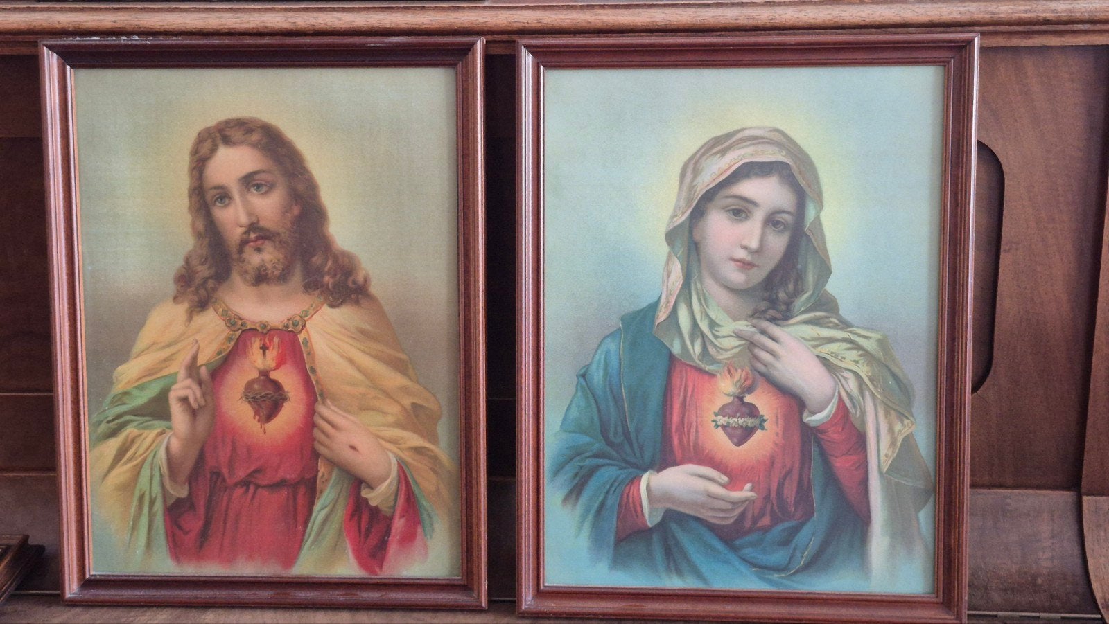 2 devotieprenten, Enlèvement, Comme neuf