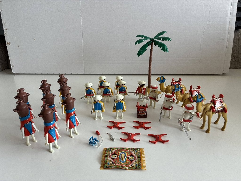 Playmobil Vintage Beduinen (Safari) 3415/3585/3586 - Lot B0, Historique, Enlèvement ou Envoi, Utilisé, Figurines