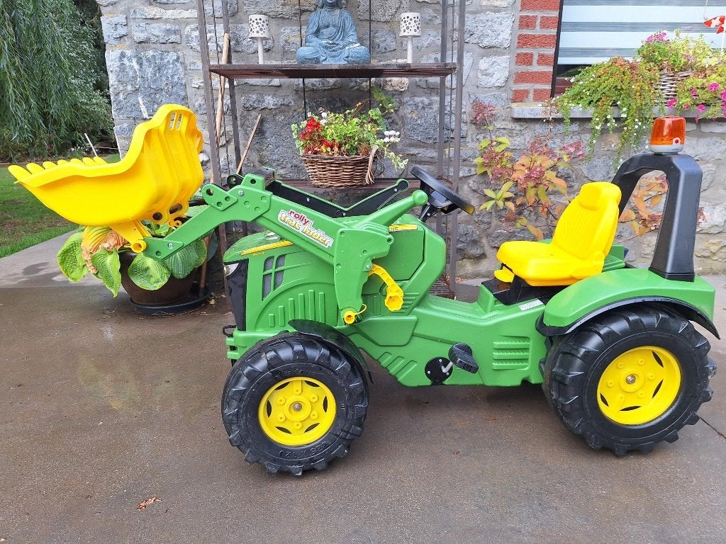 tracteur Rolly Toys et sa benne, Kinderen en Baby's, Ophalen, Zo goed als nieuw, Trapvoertuig