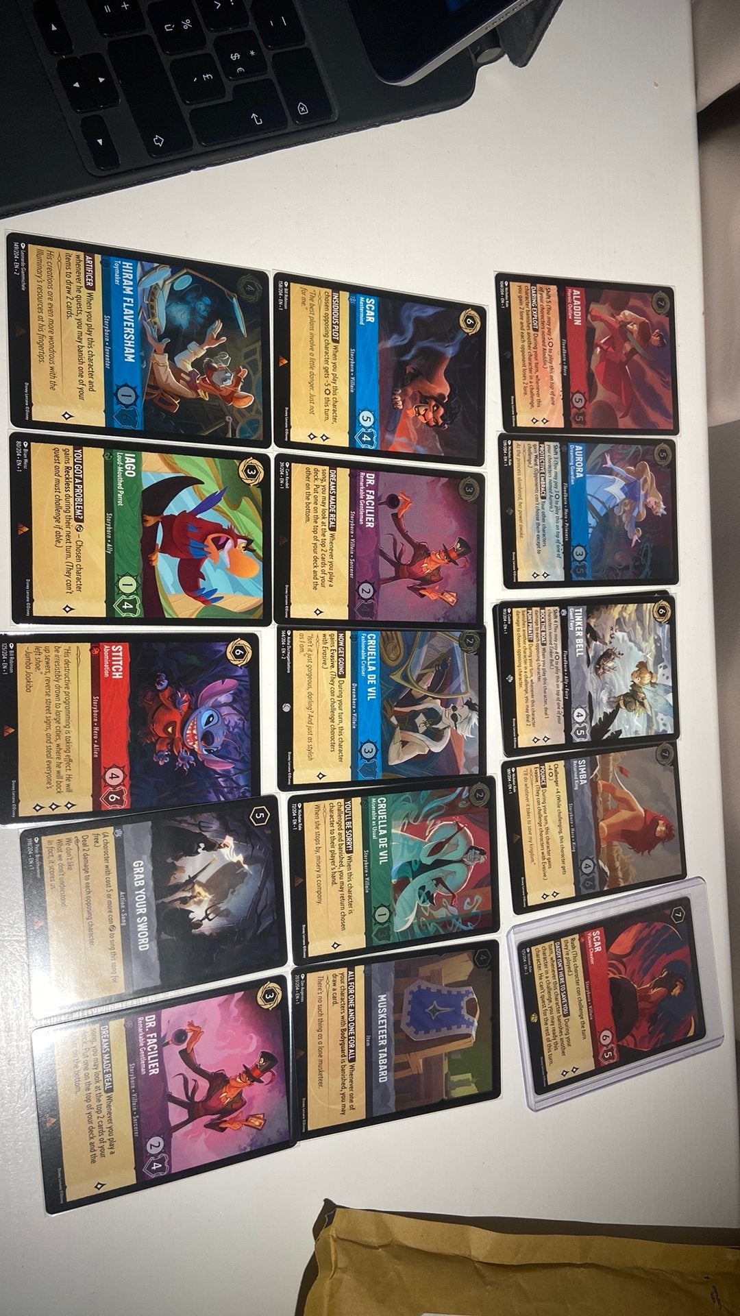 Disney lorcana bulk, Verzenden, Zo goed als nieuw, Meerdere kaarten