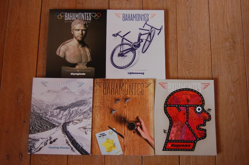 Bahamontes, wielertijdschrift, 5 stuks, Boeken, Sportboeken, Ophalen, Gelezen