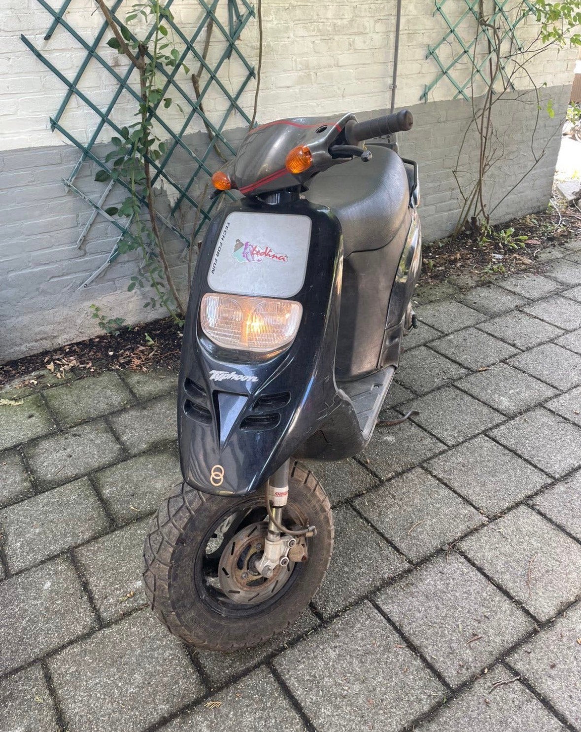 Gilera typhoon 50cc b klasse (7100km), Ophalen, Zo goed als nieuw, Gilera