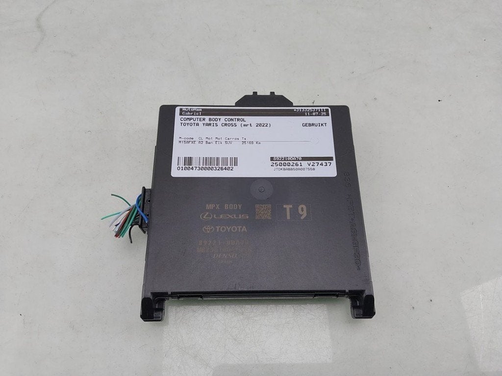 ORDINATEUR UNITE COMMANDE ELECTRONIQUE (|892210DA70|892200UC, Utilisé, Toyota