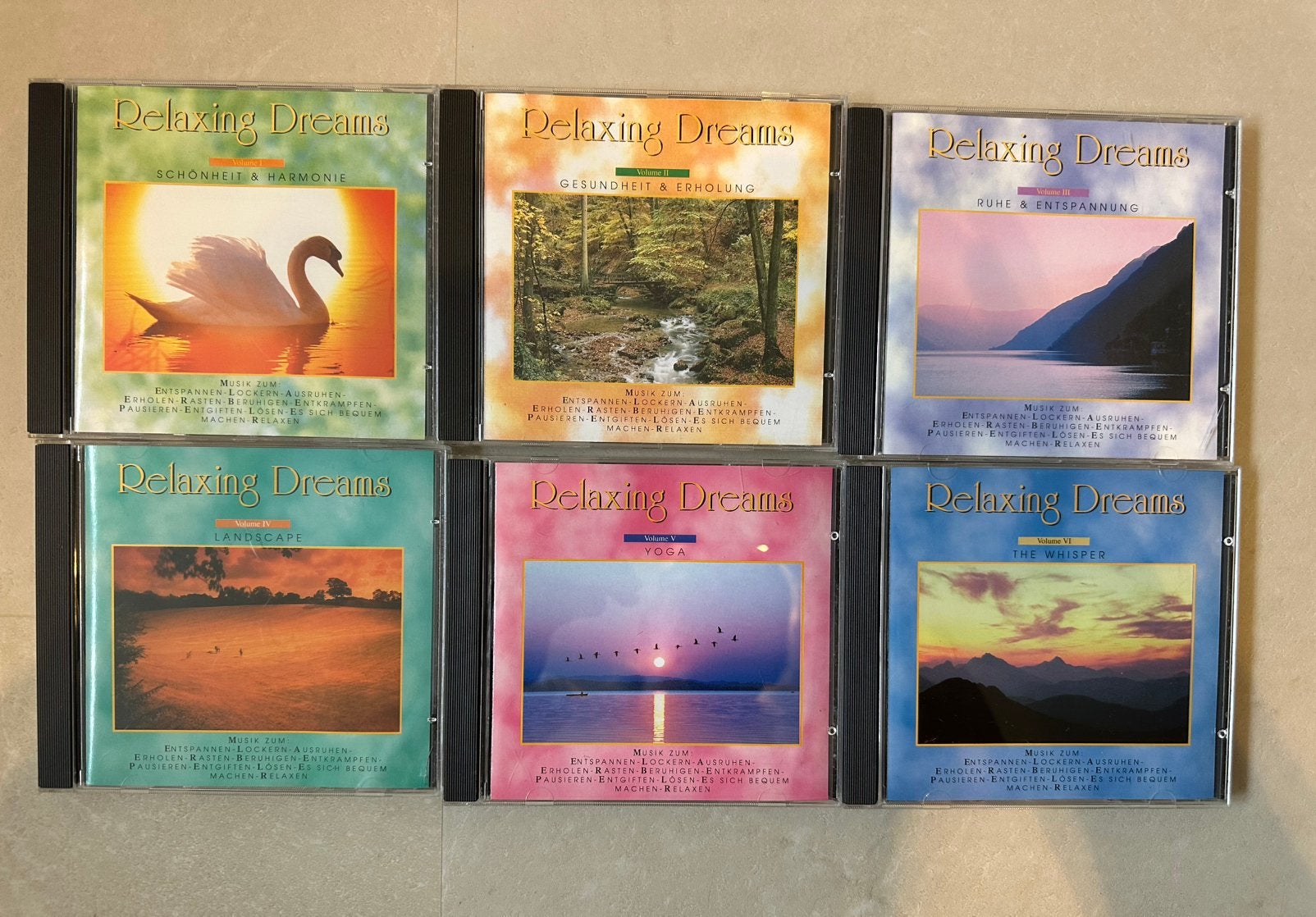 Complete cd-set: Relaxing Dreams (Volume I t/m VI) – Koch, Enlèvement ou Envoi, Utilisé, Méditation