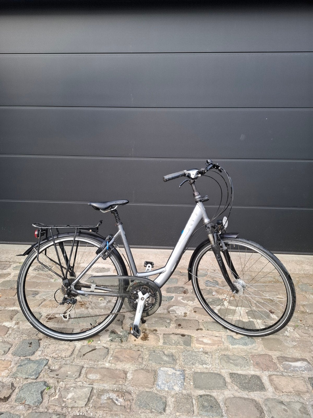 DAMESFIETS GIANT TOURER RS, Ophalen, Velgrem, Giant, Versnellingen