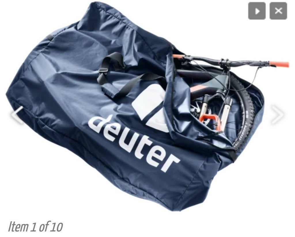 Housse de transport vélo Deuter Infiniti, Enlèvement ou Envoi, Utilisé, Deuter