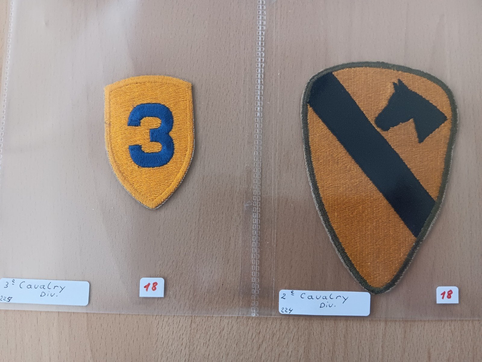 Us ww2 patches, Ophalen of Verzenden