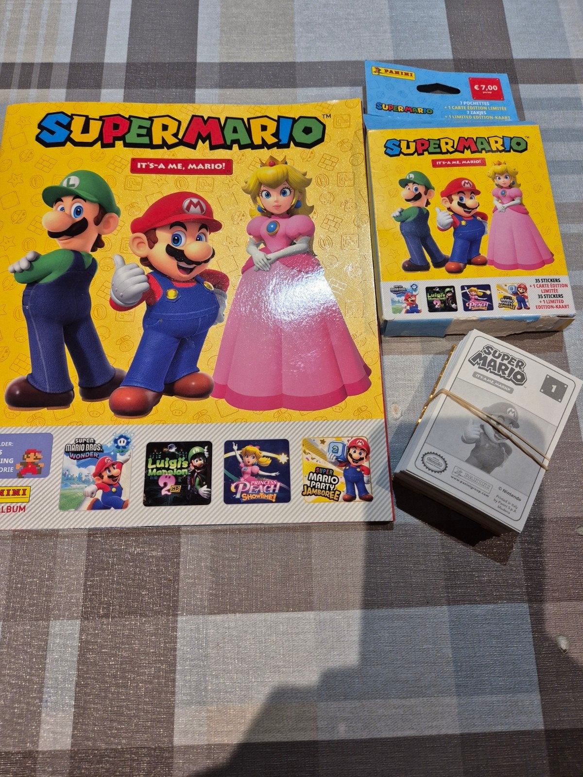 Super Mario van Panini., Ophalen of Verzenden, Nieuw