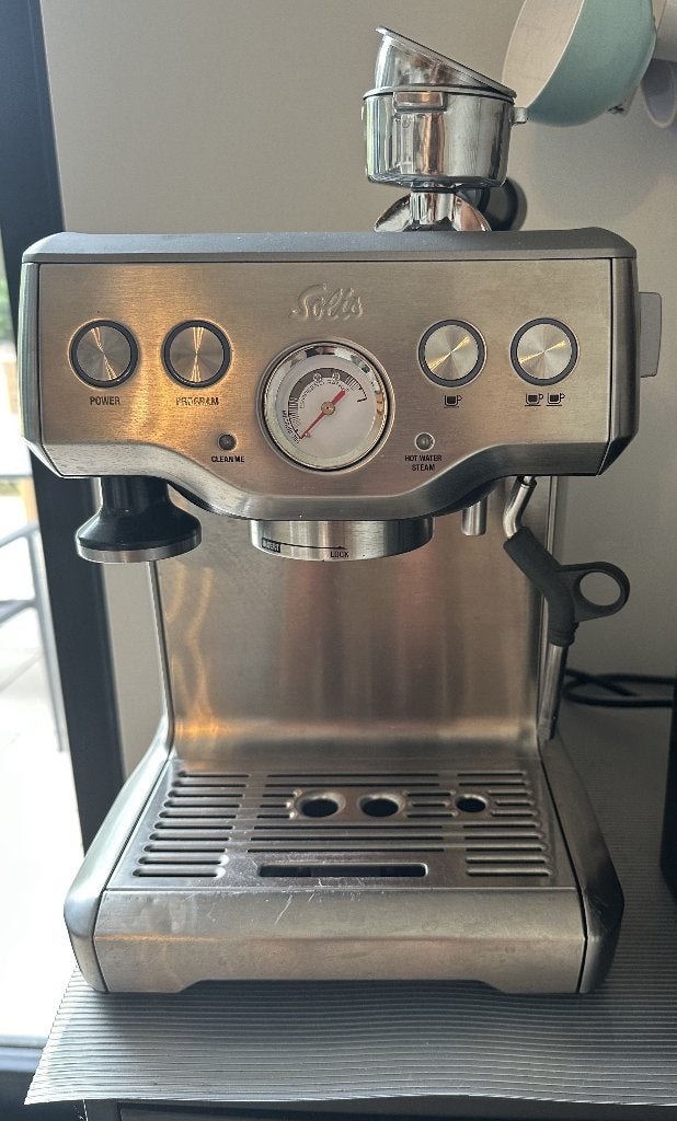 Espressomachine, Ophalen, Gebruikt, Espresso apparaat, Gemalen koffie