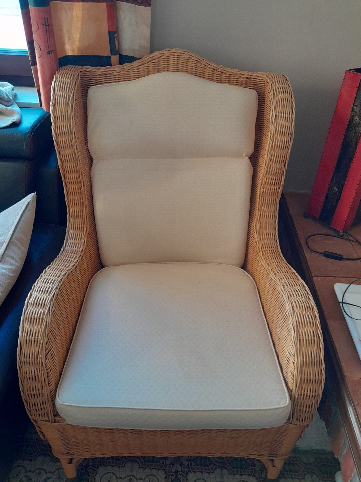 fauteuil en osier, Enlèvement