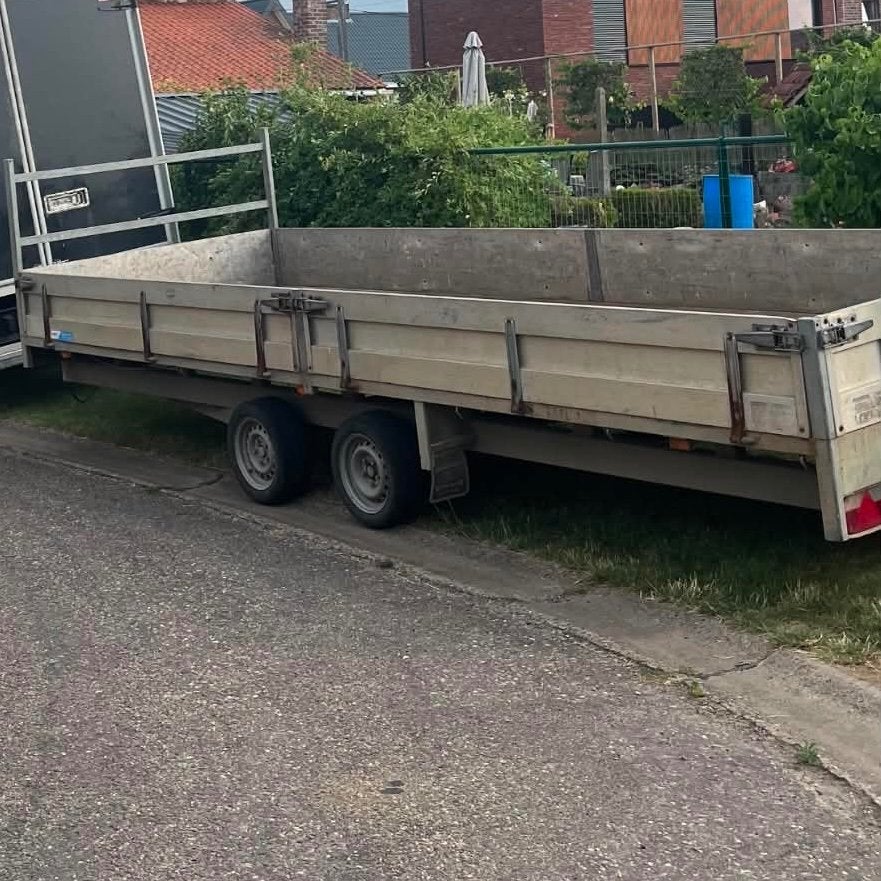 Aanhangwagen, Ophalen, Gebruikt