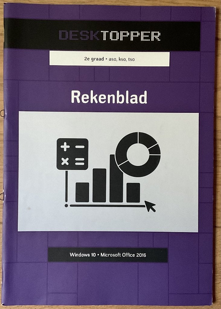 DESKTOPPER - Rekenblad, 2e graad, Boeken, Ophalen of Verzenden, Zo goed als nieuw