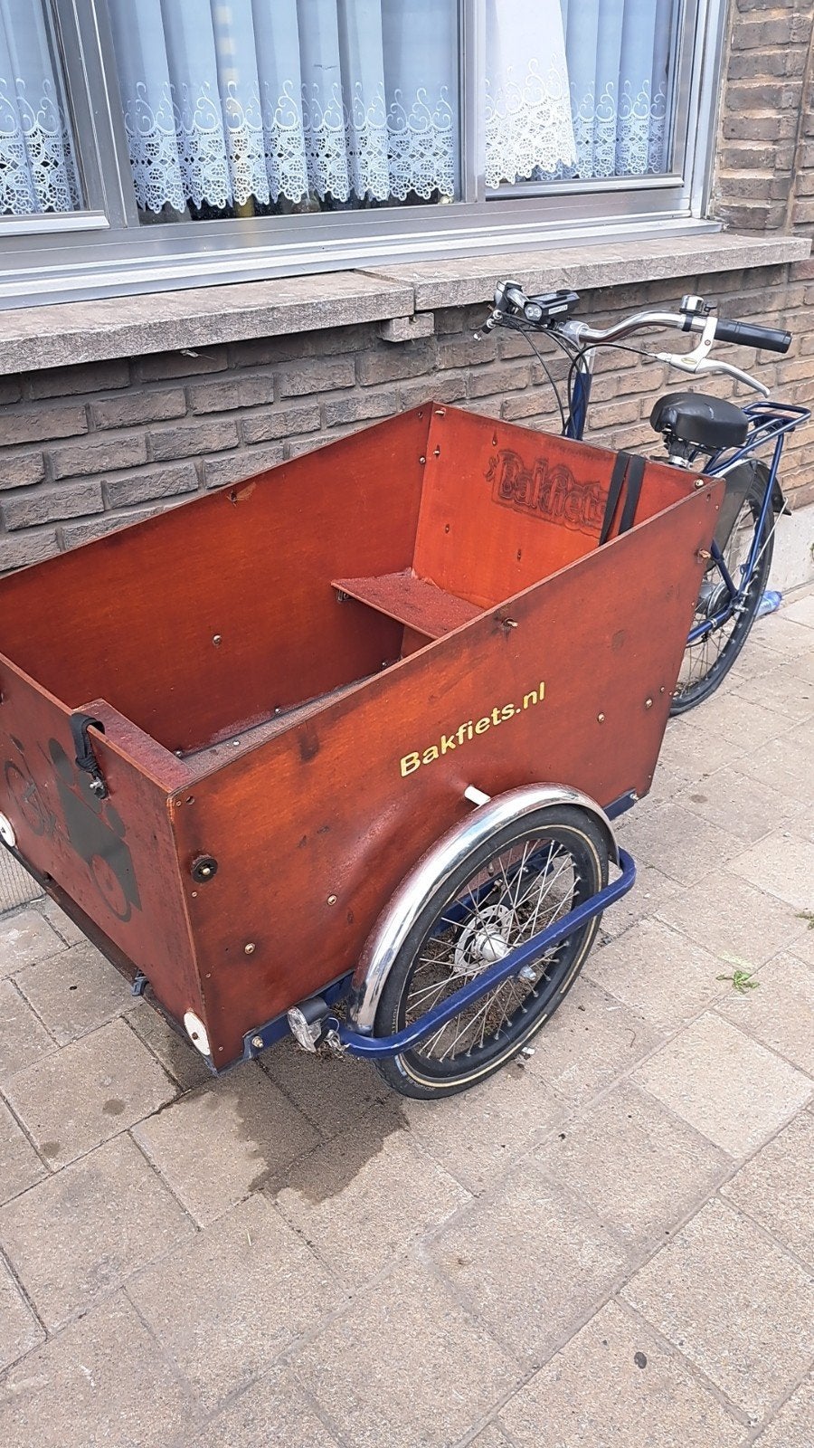 Vélo cargo tricycle à vendre !, Vélos & Vélomoteurs, Vélos | Vélos avec bac, Utilisé, Autres marques, 4 enfants ou plus, Enlèvement