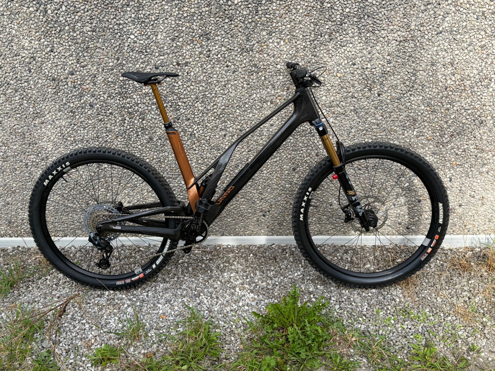 Unno dash size 3 Large trail enduro, Autres marques, Comme neuf, Enlèvement, VTT tout suspendu