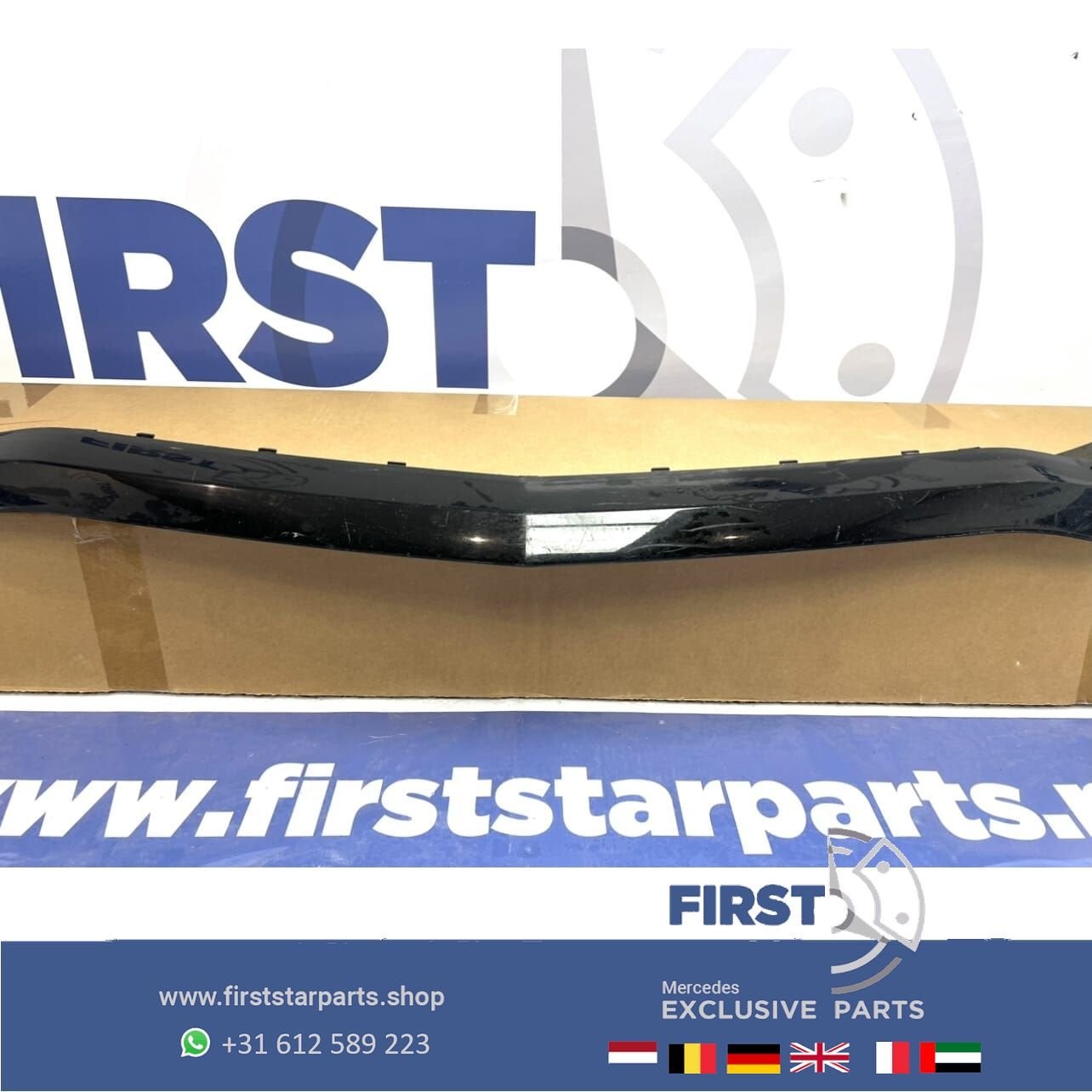 W117 C117 X117 CLA KLASSE CLA45 AMG SPOILER LIP Voorbumper O, Gebruikt, -, Ophalen of Verzenden, -