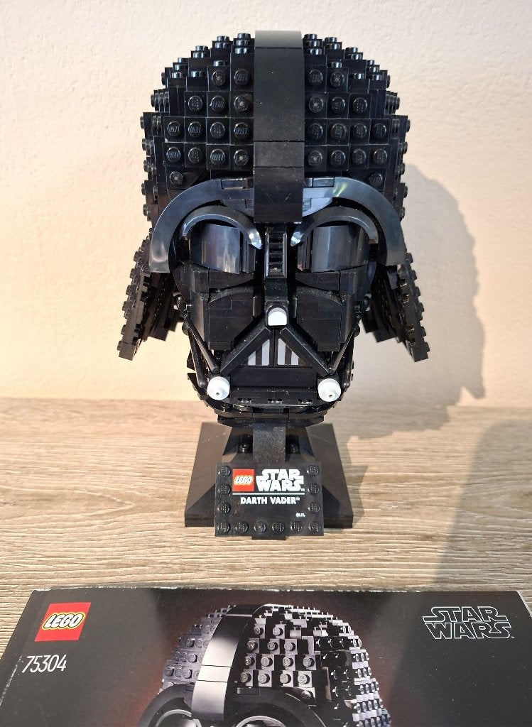 Lego set 75304 Lego Helmets Star Wars Darth Vader, Collections, Star Wars, Enlèvement ou Envoi, Comme neuf, Statue ou Buste