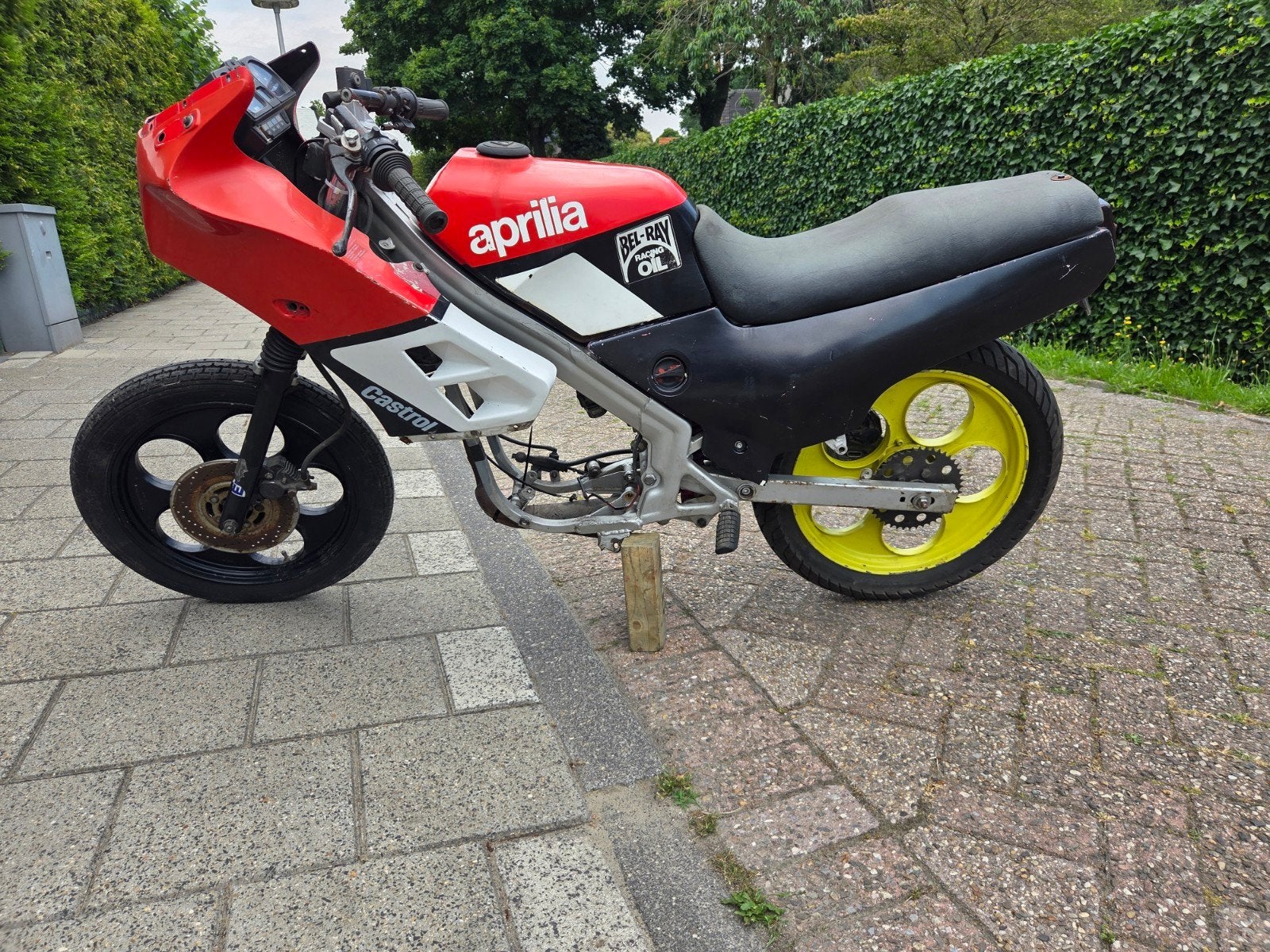 Aprilia AF1 1ère série 1986/AF1 Futura, Enlèvement