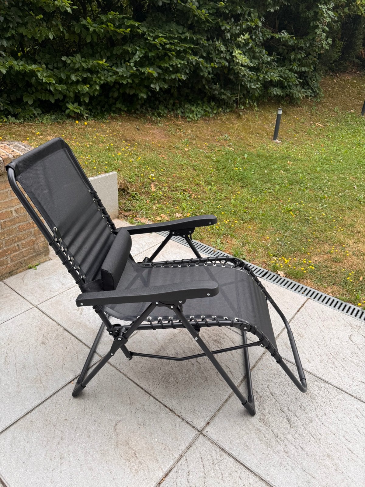 Fauteuil relax de jardin, Jardin & Terrasse, Enlèvement, Comme neuf, Réglable