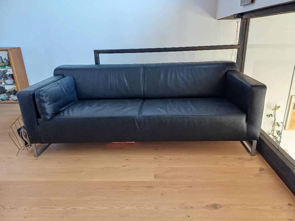 Machalke zetel, Huis en Inrichting, Zetels | Zetels, Ophalen, Gebruikt, 150 tot 200 cm, Driepersoons