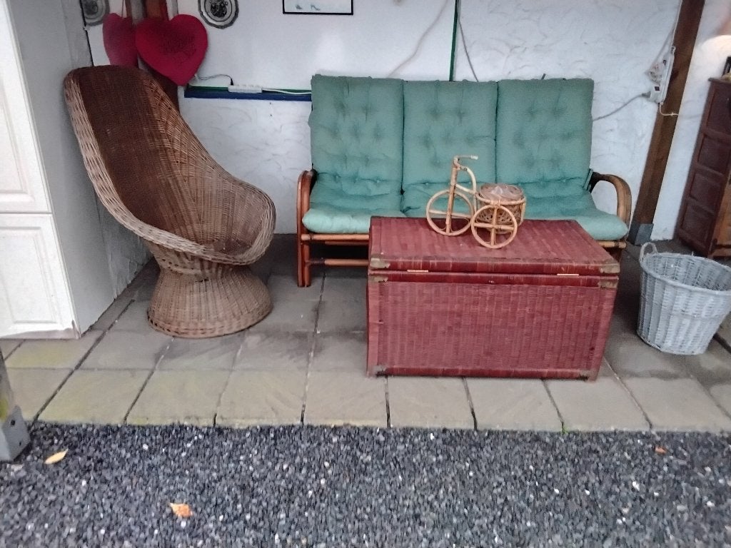 Rotan meubelen voor  tuin of terras, Tuin en Terras, Ophalen, Gebruikt